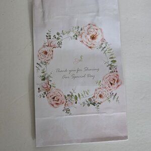 32 pcs Anniversary Party Gift Bags with Handle, Paper Bag for Birthday, Wedding.